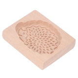 Animal Cookie Mold Lovely Vivid Wooden Biscuit Press Stamp Easy Demoulding Smoothly Cookie Mold Hedgehog