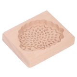 Animal Cookie Mold Lovely Vivid Wooden Biscuit Press Stamp Easy Demoulding Smoothly Cookie Mold Hedgehog