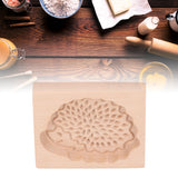 Animal Cookie Mold Lovely Vivid Wooden Biscuit Press Stamp Easy Demoulding Smoothly Cookie Mold Hedgehog