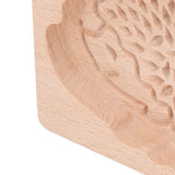 Animal Cookie Mold Lovely Vivid Wooden Biscuit Press Stamp Easy Demoulding Smoothly Cookie Mold Hedgehog