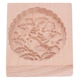 Animal Cookie Mold Lovely Vivid Wooden Biscuit Press Stamp Easy Demoulding Smoothly Cookie Mold Titmouse