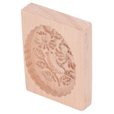 Animal Cookie Mold Lovely Vivid Wooden Biscuit Press Stamp Easy Demoulding Smoothly Cookie Mold Titmouse