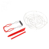 Canning Supplies Starter Kit Stainless Steel Magnetic Lid Lifter Bubble Popper Canning Jar Lifter Can Tongs for Beginners - Front View
