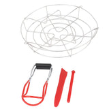 Canning Supplies Starter Kit Stainless Steel Magnetic Lid Lifter Bubble Popper Canning Jar Lifter Can Tongs for Beginners