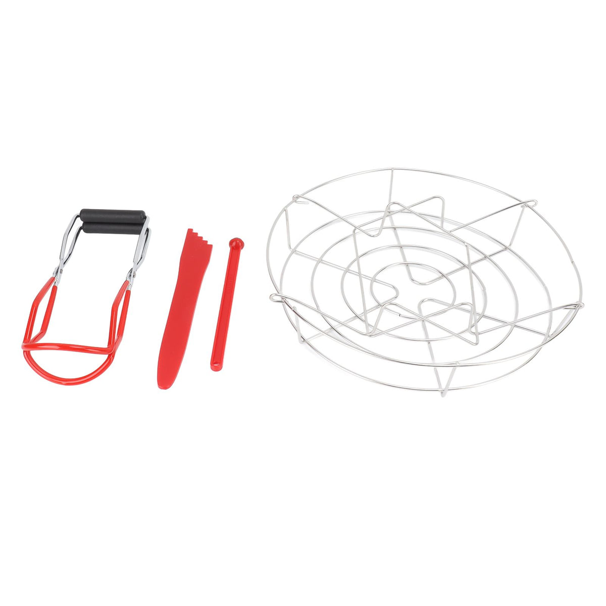 Canning Supplies Starter Kit Stainless Steel Magnetic Lid Lifter Bubble Popper Canning Jar Lifter Can Tongs for Beginners