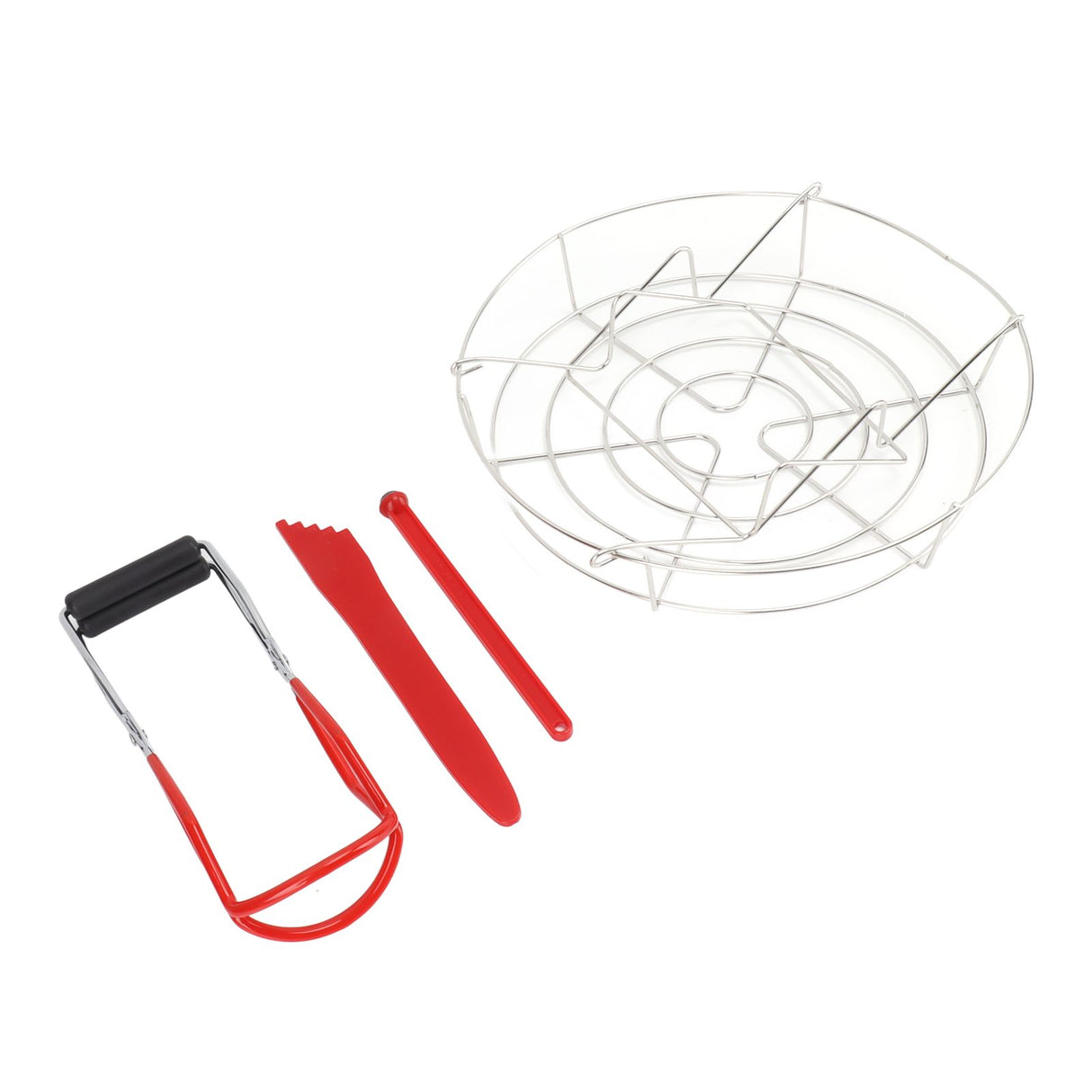 Canning Supplies Starter Kit Stainless Steel Magnetic Lid Lifter Bubble Popper Canning Jar Lifter Can Tongs for Beginners