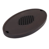 Bamboo Tea Table Tray Walnut Color Simple Elegant Chinese Style Water Storage Tea Tray with Handle S
