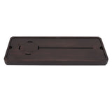 Chinese Water Storage Drainage Tea Tray Bamboo Simple Decorative Robust Household Tea Serving Tray Large Size