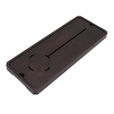 Chinese Water Storage Drainage Tea Tray Bamboo Simple Decorative Robust Household Tea Serving Tray Large Size - Low Angle