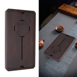 Chinese Water Storage Drainage Tea Tray Bamboo Simple Decorative Robust Household Tea Serving Tray Small Size - Extra Image