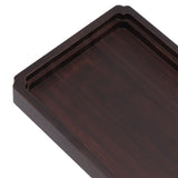 Chinese Water Storage Drainage Tea Tray Bamboo Simple Decorative Robust Household Tea Serving Tray Small Size