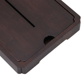 Chinese Water Storage Drainage Tea Tray Bamboo Simple Decorative Robust Household Tea Serving Tray Small Size - Extra Image