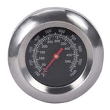 Grill Thermometer Alloy Steel High Accuracy M10 Thread Clear Scale Easy Assembly BBQ Thermometer for Kitchen Camping