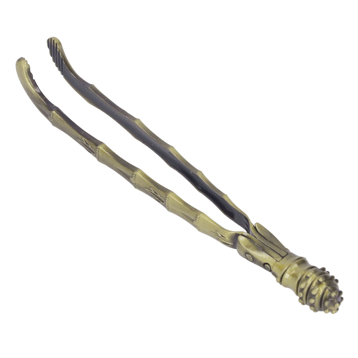 Cup Pick Up Clip Portable Tableware Tweezers Metal Tea Cup Washing Tongs for Household Use Bronze Color
