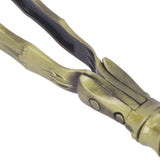 Cup Pick Up Clip Portable Tableware Tweezers Metal Tea Cup Washing Tongs for Household Use Bronze Color - Extra Image