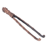 Cup Pick Up Clip Portable Tableware Tweezers Metal Tea Cup Washing Tongs for Household Use Copper Color - Side View