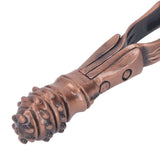 Cup Pick Up Clip Portable Tableware Tweezers Metal Tea Cup Washing Tongs for Household Use Copper Color