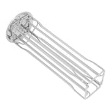 Coffee Capsule Stand 360° Rotation Anti Slip Thick Base Wrought Iron Capsule Pod Holder for Vertuoline 20pods Silver - Close-Up Angle