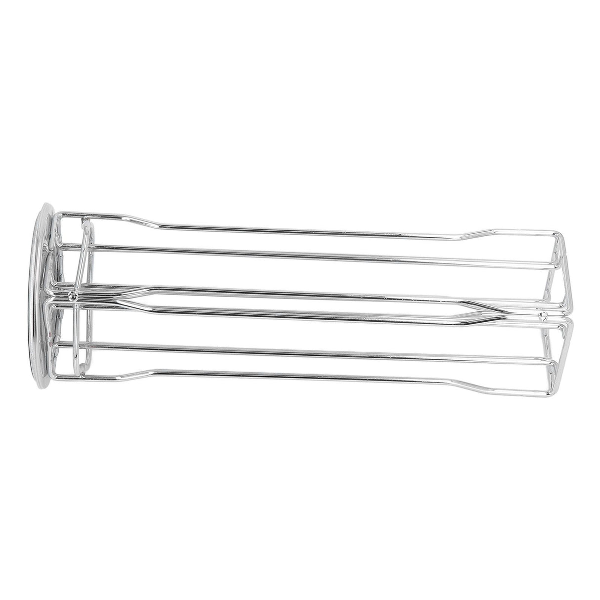 Coffee Capsule Stand 360° Rotation Anti Slip Thick Base Wrought Iron Capsule Pod Holder for Vertuoline 20pods Silver