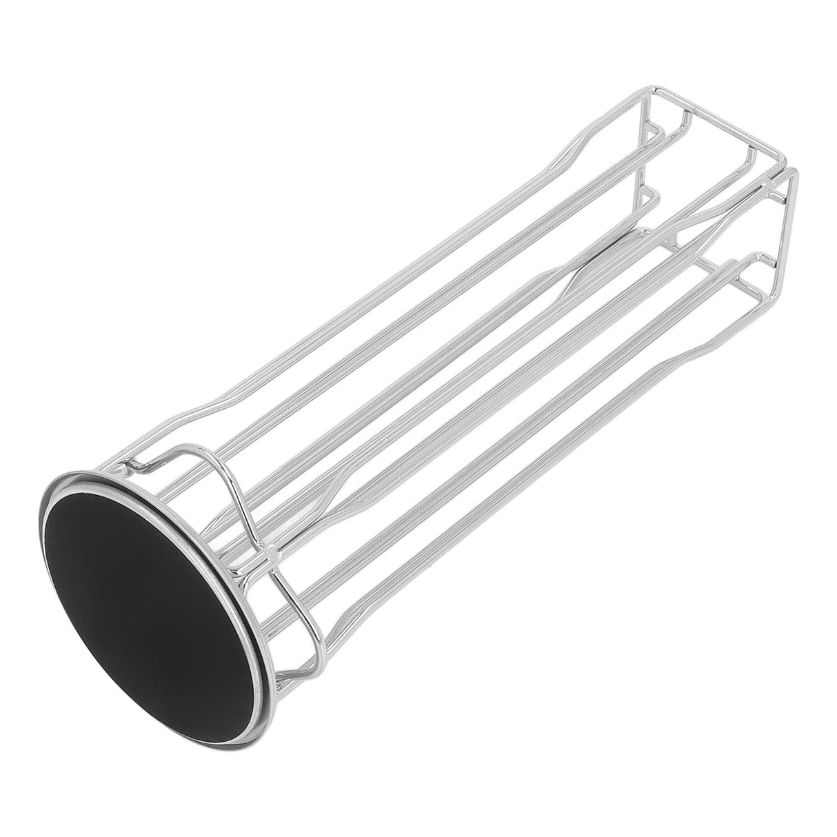 Coffee Capsule Stand 360° Rotation Anti Slip Thick Base Wrought Iron Capsule Pod Holder for Vertuoline 20pods Silver