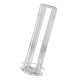 Coffee Capsule Stand 360° Rotation Anti Slip Thick Base Wrought Iron Capsule Pod Holder for Vertuoline 20pods Silver
