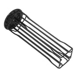 Coffee Capsule Stand 360° Rotation Anti Slip Thick Base Wrought Iron Capsule Pod Holder for Vertuoline 20pods Black