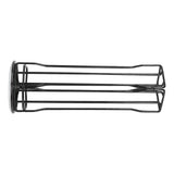Coffee Capsule Stand 360° Rotation Anti Slip Thick Base Wrought Iron Capsule Pod Holder for Vertuoline 20pods Black - Low Angle