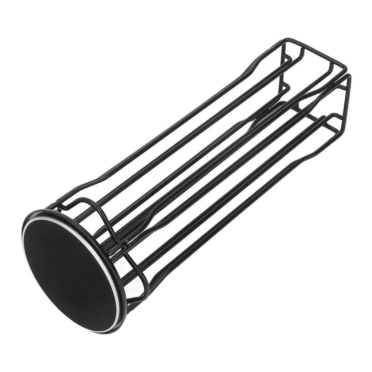 Coffee Capsule Stand 360° Rotation Anti Slip Thick Base Wrought Iron Capsule Pod Holder for Vertuoline 20pods Black