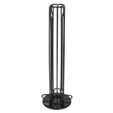 40 Capsule Coffee Pod Holder 360 Degree Rotating Carousel Storage Organizer Dispenser for Nespresso Capsule Black