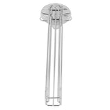 40 Capsule Coffee Pod Holder 360 Degree Rotating Carousel Storage Organizer Dispenser for Nespresso Capsule Silver - Low Angle