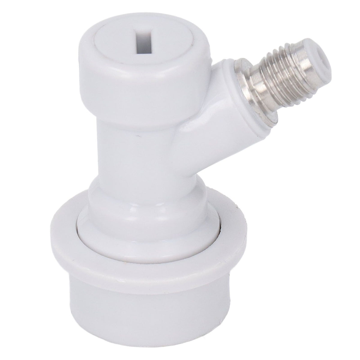 Ball Lock Beer Keg Disconnect Stainless Steel Leak Free Rustproof Barbed Ball Lock Fitting for Beverages Dispensing