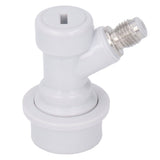 Ball Lock Beer Keg Disconnect Stainless Steel Leak Free Rustproof Barbed Ball Lock Fitting for Beverages Dispensing - Side View