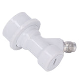 Ball Lock Beer Keg Disconnect Stainless Steel Leak Free Rustproof Barbed Ball Lock Fitting for Beverages Dispensing - Close-Up Angle