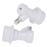 Ball Lock Beer Keg Disconnect Stainless Steel Leak Free Rustproof Barbed Ball Lock Fitting for Beverages Dispensing