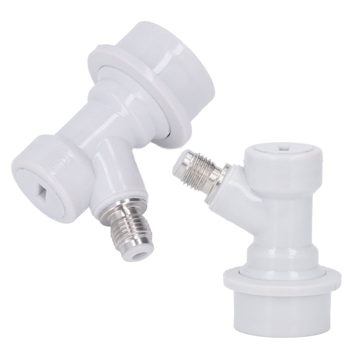 Ball Lock Beer Keg Disconnect Stainless Steel Leak Free Rustproof Barbed Ball Lock Fitting for Beverages Dispensing