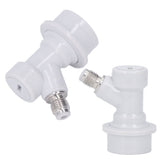 Ball Lock Beer Keg Disconnect Stainless Steel Leak Free Rustproof Barbed Ball Lock Fitting for Beverages Dispensing