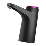 Water Bottle Dispenser BPA Free Quiet 4W 1200mAh Battery Portable Automatic Drinking Water Pump for Home Office Black