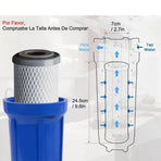 Water Filter Cartridge CTO Coconut Shell Activated Carbon Purifier Cartridge for 10in Filter