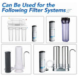 Water Filter Cartridge CTO Coconut Shell Activated Carbon Purifier Cartridge for 10in Filter