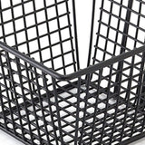 Fryer Basket Iron French Fry Holder Frying Strainer with Handle for Restaurant Home Black - Extra Image