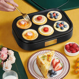 6 Hole Egg Frying Pan Nonstick Breakfast Pot Multifunctional Breakfast Maker Hamburger Machine Without Pot Cover - Extra Image
