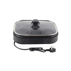 6 Hole Egg Frying Pan Nonstick Breakfast Pot Multifunctional Breakfast Maker Hamburger Machine With Pot Cover