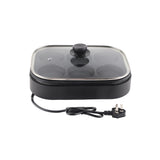 6 Hole Egg Frying Pan Nonstick Breakfast Pot Multifunctional Breakfast Maker Hamburger Machine With Pot Cover