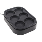 6 Hole Egg Frying Pan Nonstick Breakfast Pot Multifunctional Breakfast Maker Hamburger Machine With Pot Cover - Extra Image