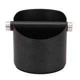 Coffee Knock Box Stainless Steel Coffee Grounds Knock Box with Knock Bar for Cafes Western Restaurants Bars Home Kitchen