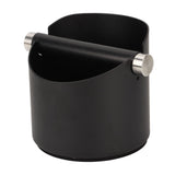 Coffee Knock Box Stainless Steel Coffee Grounds Knock Box with Knock Bar for Cafes Western Restaurants Bars Home Kitchen
