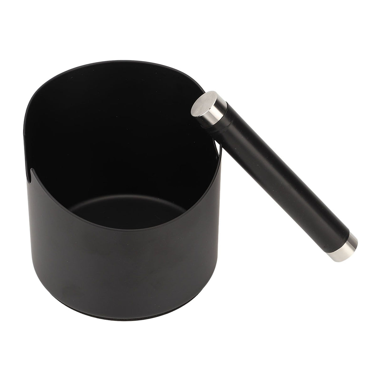 Coffee Knock Box Stainless Steel Coffee Grounds Knock Box with Knock Bar for Cafes Western Restaurants Bars Home Kitchen