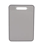 Defrosting Tray Double Sided Grinding Thawing Cutting Board with Sharpener for Frozen Meat Grey