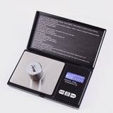 Digital Scale Backlit LCD Accurate Measurement Electronic Food Steelyard for Kitchen Jewelry 1000G 0.1G - Front View