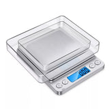 Kitchen Electronic Scale 0.1g High Accuracy Mini Portable LCD Display Digital Food Scale for Jewelry - Front View